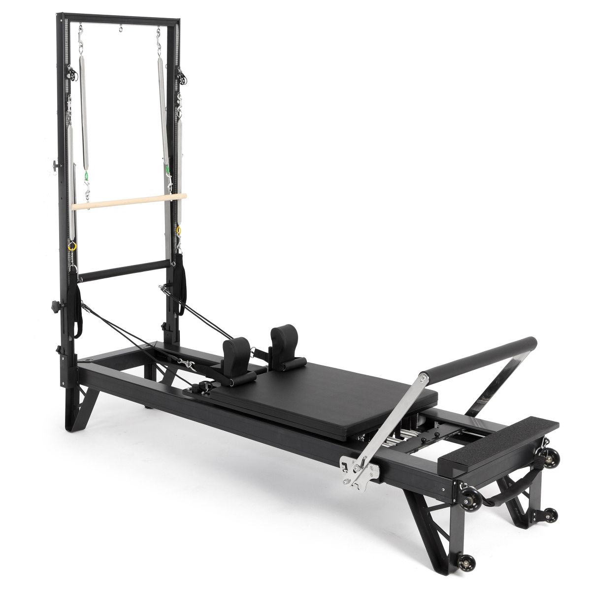 Elina Pilates Aluminum HL 3 Reformer with Tower - full view