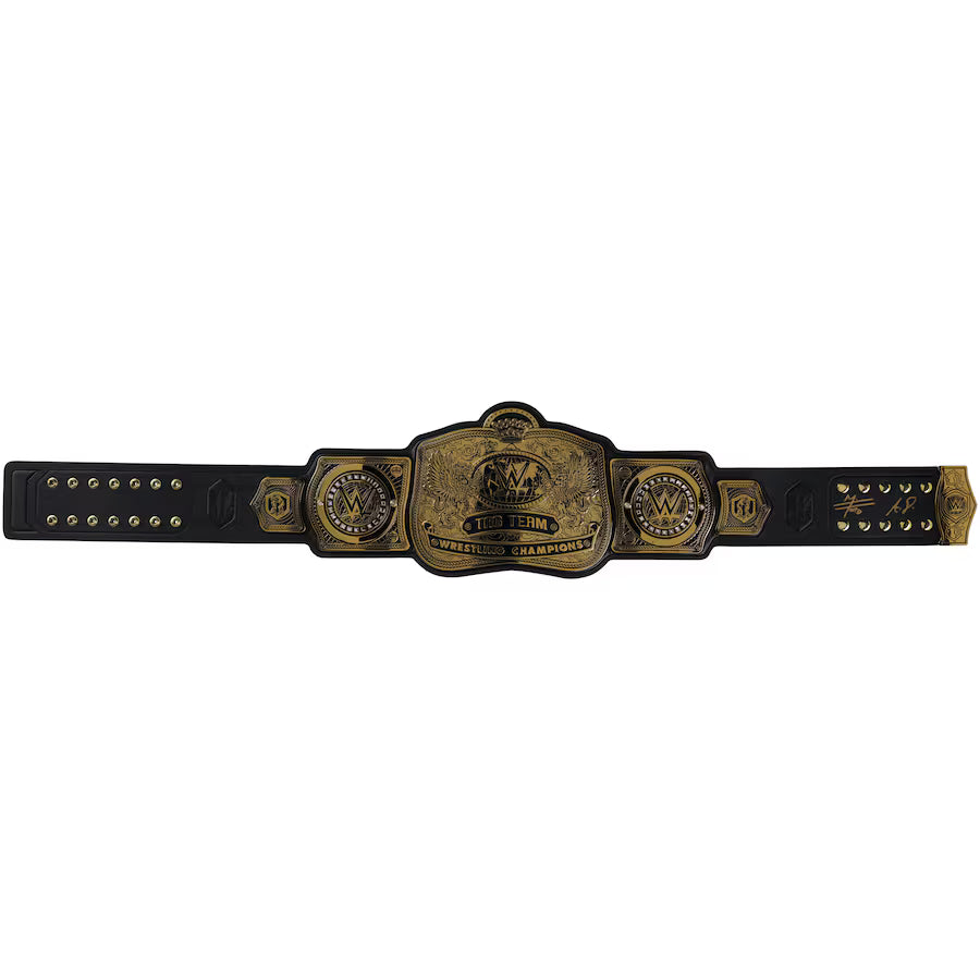 Street Profits WWE Autographed WWE Tag Team Championship Replica Title Belt