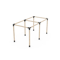 Toja Grid Any Size Double Pergola Kit for 4x4 posts - gallery view