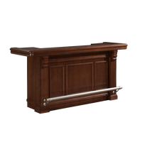 American Heritage Arabella Home Bar in Navajo finish - full front view