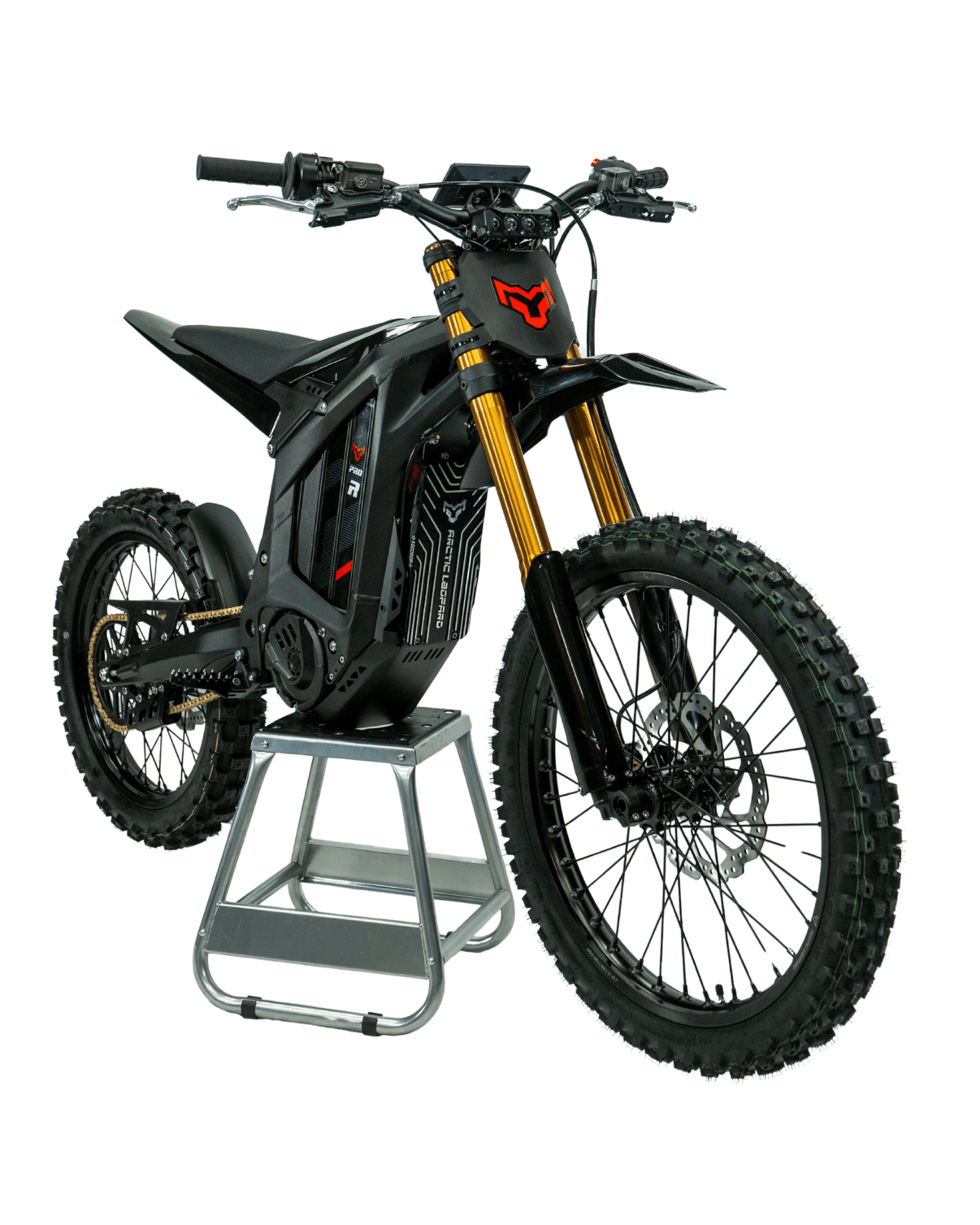 Arctic Leopard XE PRO R electric dirt bike - full view