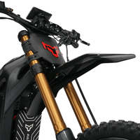 Arctic Leopard XF Electric Moto Bike - front three-quarter view