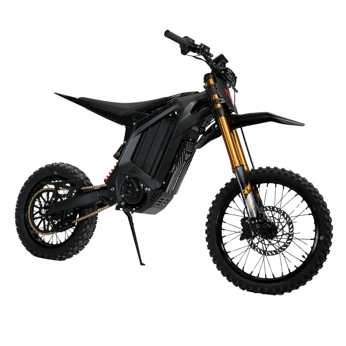 Arctic Leopard XF Electric Moto Bike - detail view