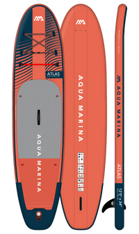 Aqua Marina Atlas Advanced All-Around Paddleboard 12'0" with Carbon/Fiberglass Hybrid Paddle