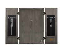 Alta Dartboard Cabinet - Charcoal