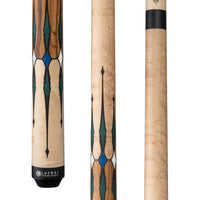 Lucasi LUX64 Natural Birdseye Maple Pool Cue