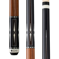 Lucasi LUX70 Pool Cue - Black and White