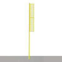 Jaypro Sports 20 ft. Professional Baseball Foul Poles - Semi-Permanent (Yellow)