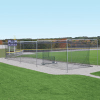 Jaypro 55'/70' Semi-Permanent Outdoor Batting Tunnel Frame - Single