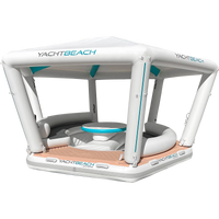 Yachtbeach by Spinera Inflatable Pavilion 4.10 Beachclub Setup