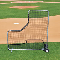 Jaypro Big League Series Pitcher's Screen 8 ft. x 8 ft. - Heavy-Duty Aluminum