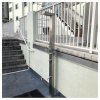 No Worries Showers Bondi Push Button 316L Marine Grade Stainless Steel Outdoor Indoor Pool Shower