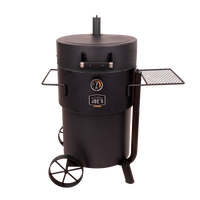 Oklahoma Joe's Bronco Pro Drum Smoker - Competition-Ready Charcoal Barrel Smoker