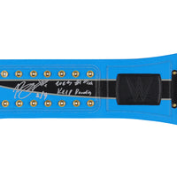 Bryce Young Carolina Panthers Autographed WWE Legacy Title Belt - Limited Edition of 9 with 2023 #1 Pick and Keep Pounding Inscriptions