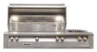 Alfresco 56-inch Deluxe Built-In Grill front view