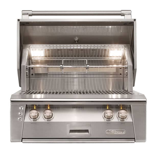 Alfresco ALXE-30 30-inch luxury built-in grill stainless steel
