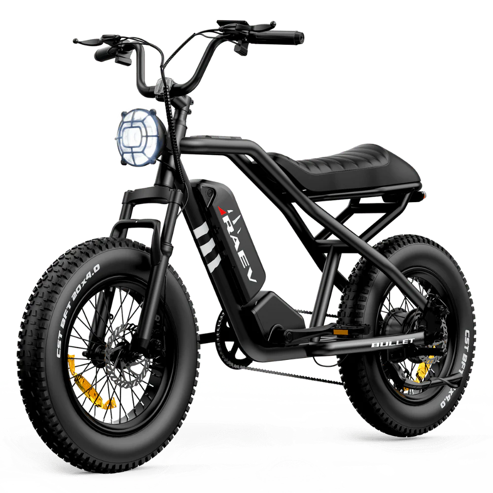 Raev Bullet E Bike 500W Electric Fat Tire Urban Explorer