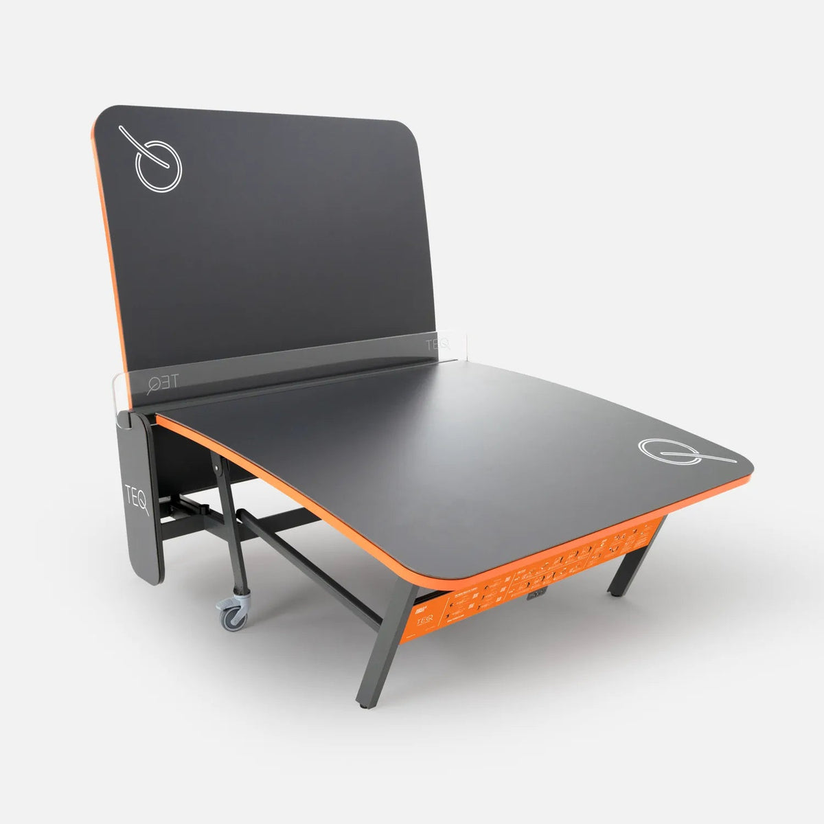 TEQ SMART foldable teqball table - front view