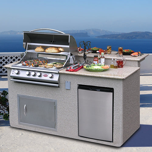 Cal Flame Tropical Q BBQ Island Escape Series - Full View