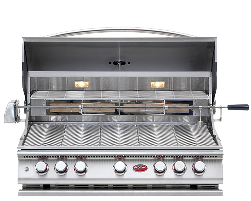 Cal Flame P5 5-Burner Built-In Gas Grill - Front View