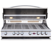 Cal Flame P Series P6 6-Burner Built-In Convection Grill - Polished Stainless Steel