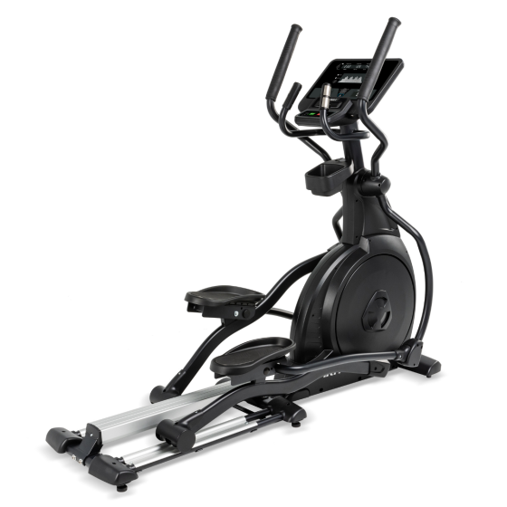 Spirit CE800 Commercial Elliptical - full view, black finish