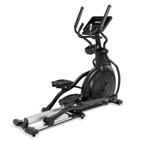 Spirit CE800 Commercial Elliptical - full view, black finish