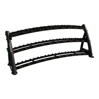 HOIST Fitness 3-Tier Horizontal Dumbbell Rack - CF Commercial