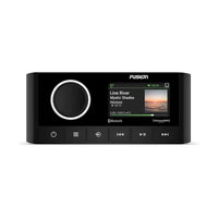 Garmin Fusion Apollo MS-RA670 Marine Stereo - front view with display