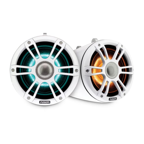 Garmin Fusion Signature Series 3 6.5" Sports White Wake Tower Speaker - front view