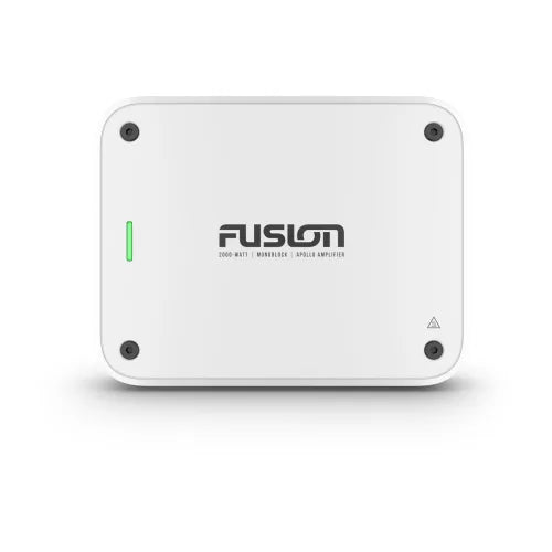 Garmin Fusion Apollo Marine Amplifier - front view hero shot