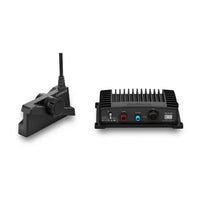 Garmin LiveScope Plus System with GLS 10 sonar module and LVS34 transducer - front view