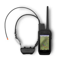 Garmin Alpha 300 handheld GPS dog tracker front view with 3.5 inch color touchscreen
