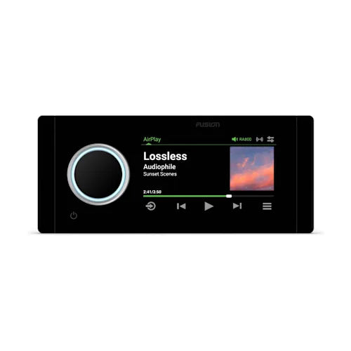 Garmin Fusion Apollo MS-RA800 marine stereo - front view