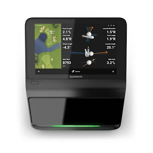 Garmin Approach R50 Premium Golf Launch Monitor and Simulator - front view
