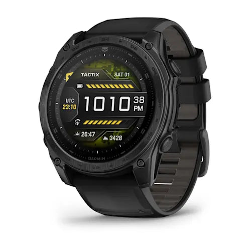 Garmin tactix 8 AMOLED smartwatch - front face view showing display