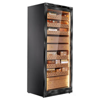 Raching MON5800A cigar humidor cabinet display view