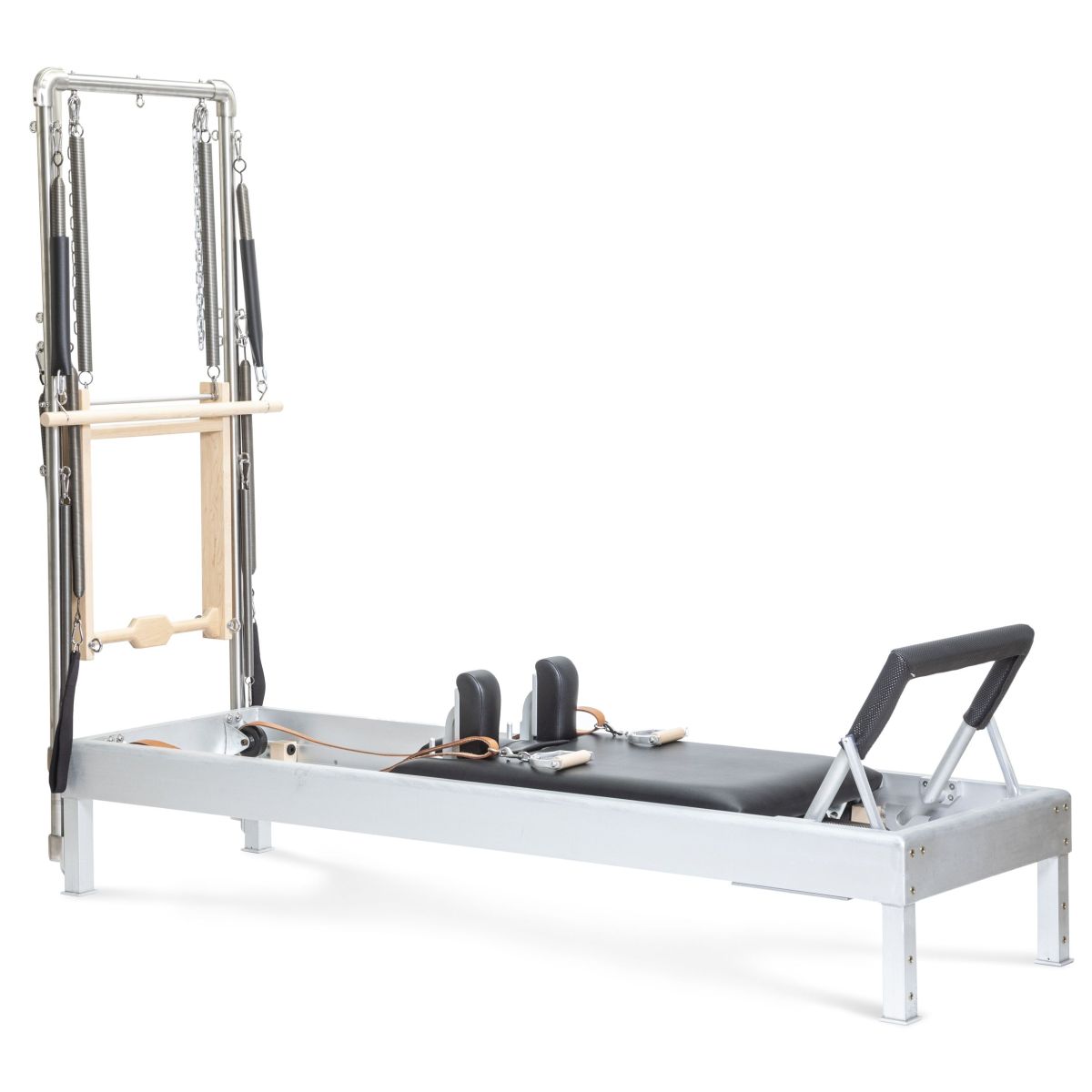 Elina Pilates Classic Aluminium Reformer with Tower 86 inch - full view