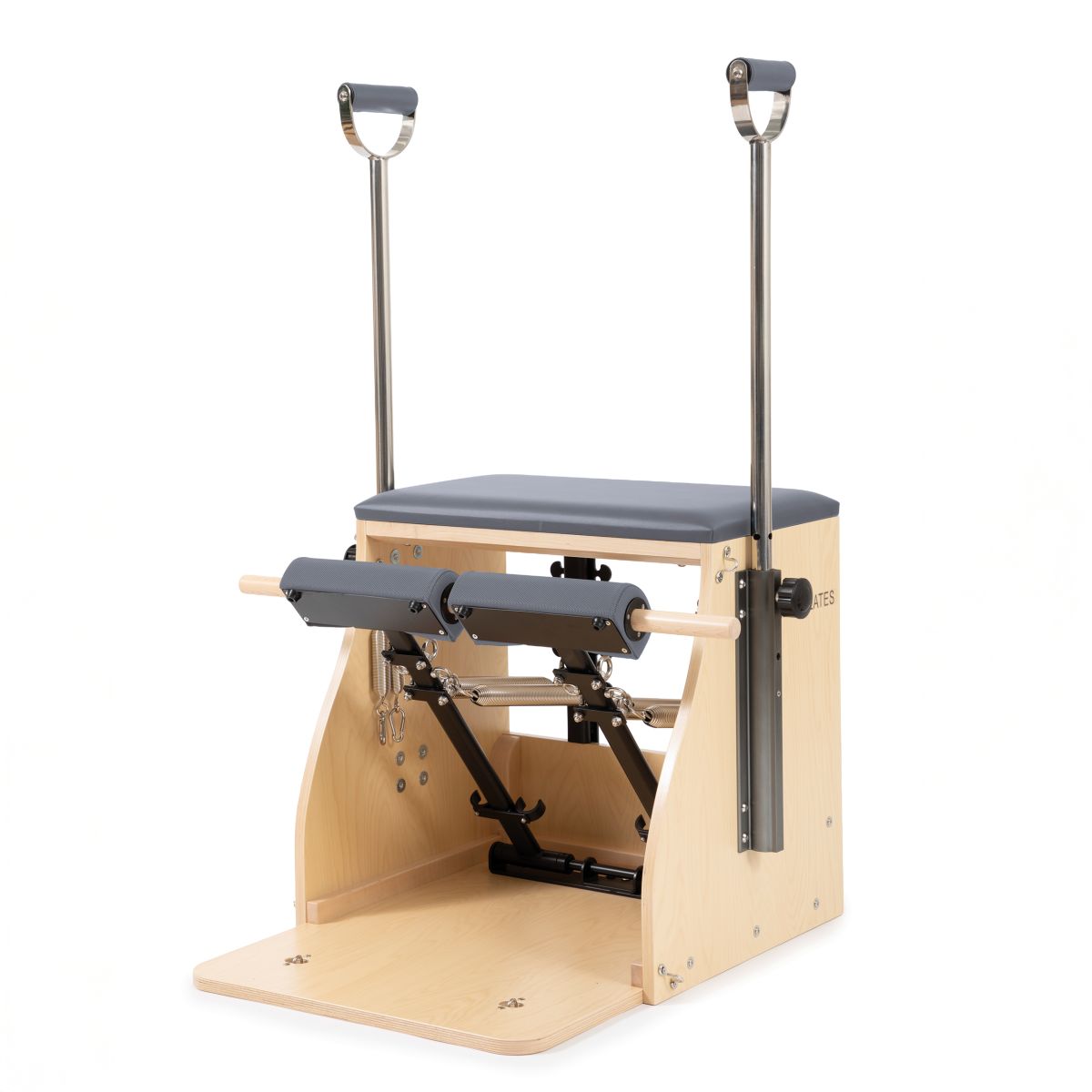 Elina Pilates Combo Chair Elite with Wooden Base - full view