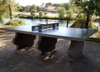 Stone Age Tuscan Outdoor Concrete Ping Pong Table