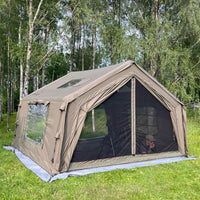 Coody 10.0 Forest Green Inflatable Tent House for Camping (2-4 Person)