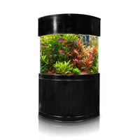 Glass Corner Aquarium Fish Tank
