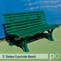 Deluxe Courtside Bench by Putterman