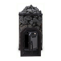 Cozy Heat Thru-Wall Sauna Heater and Sauna Stones