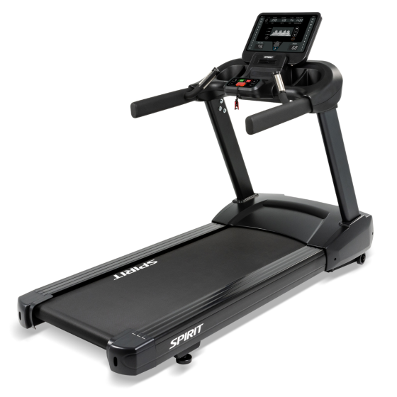 Spirit CT850 Commercial Treadmill - front view showing LED console and 22x60 inch belt