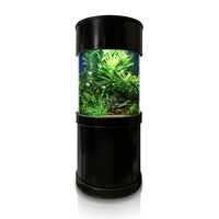 Glass Full Cylinder Aquarium Fish Tank