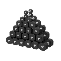 Major Fitness Urethane Octagonal-Shield Dumbbells