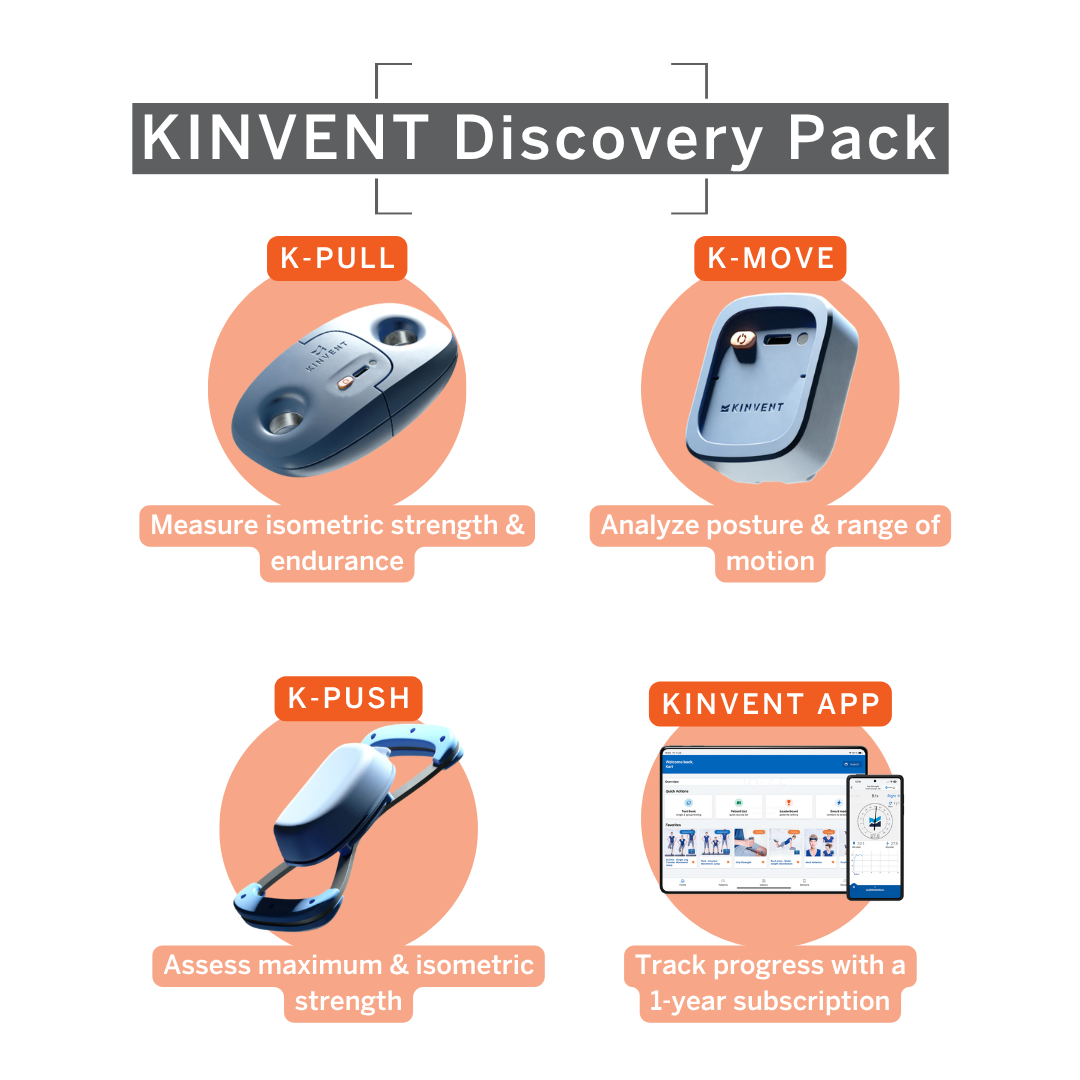 KINVENT Discovery Pack including K-Push, K-Pull, and K-Move devices