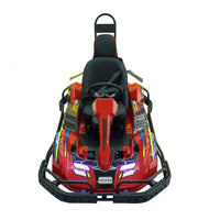 WeWing TLM-03 Big Bull Drift Go Kart front view in red