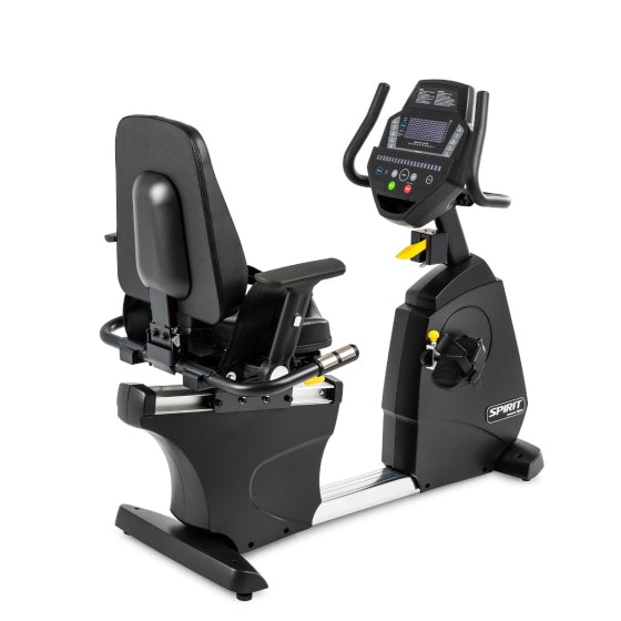 Spirit Fitness 7.0R Recumbent Bike - full view, commercial rehabilitation recumbent bike